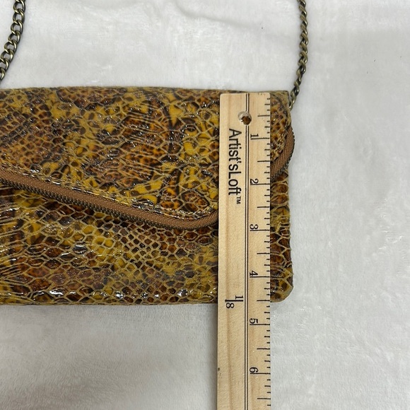 HOBO International Snakeskin Crossbody/ wristlet Bag - Picture 11 of 14